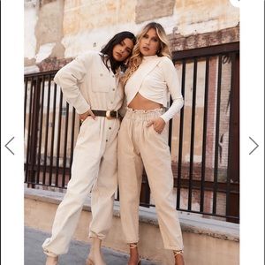 12th Tribe SANDSTORM TAUPE CORDUROY PANTS